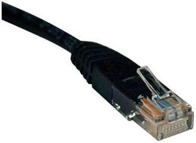 Alt view image 2 of 3 - Tripp Lite 100' Cat5e 350mhz Cable Blk - N002-100-BK