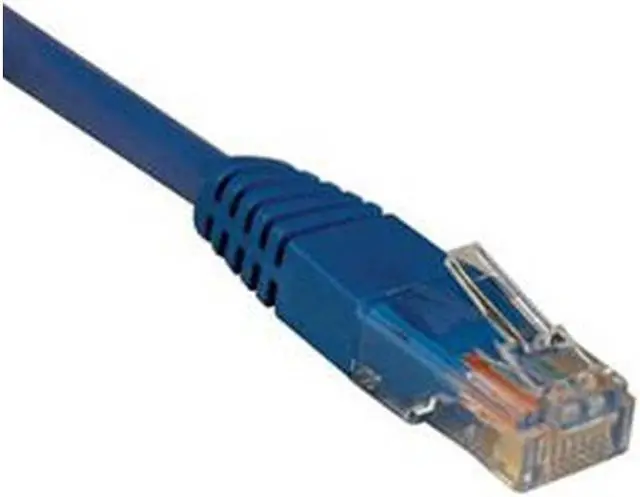 Alt view image 2 of 2 - Tripp Lite 100' Cat5e Patch Cable Blue - N002-100-BL