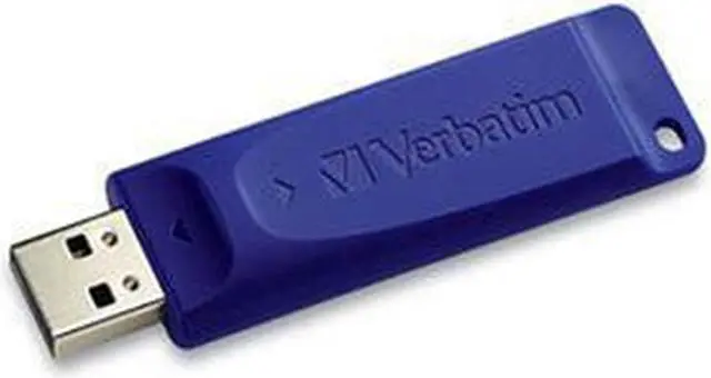 Alt view image 2 of 3 - Verbatim 64gb USB Flash Drive  Blue - 98658