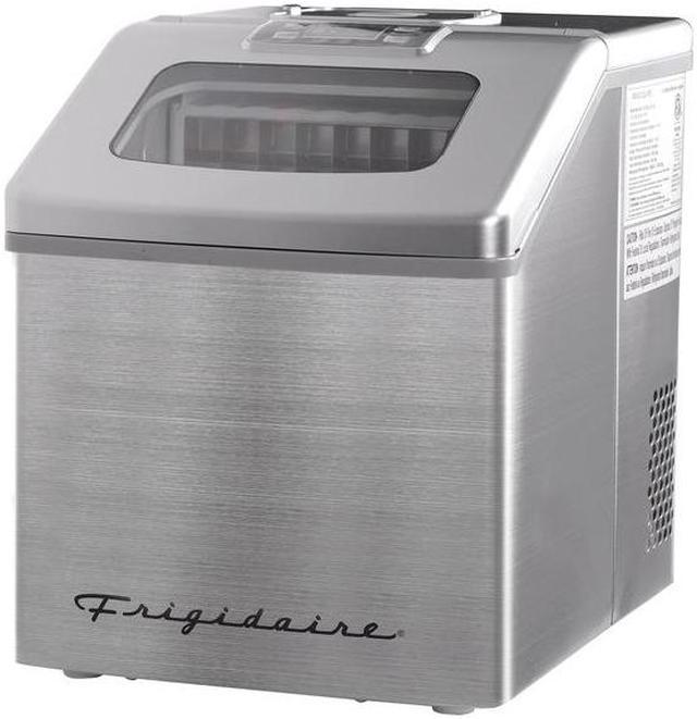 Frigidaire EFIC452 40 lb. Freestanding Ice Maker in Stainless