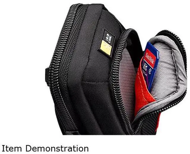 Alt view image 7 of 14 - Case Logic DCB-302 Carrying Case for Camera - Black