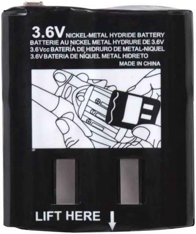 Alt view image 3 of 8 - MOTOROLA 1532 Rechargeable Battery 1300MAH for MT352R & MU