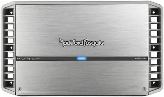 Alt view image 4 of 6 - Rockford Fosgate PM500X2 500 Watt 2-Channel Marine Boat Amplifier