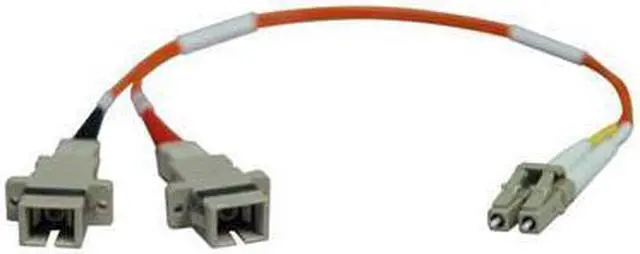 Main image of Tripp Lite 1ft Lc Sc 62.5 125 Fiber Adapter - N458-001-62