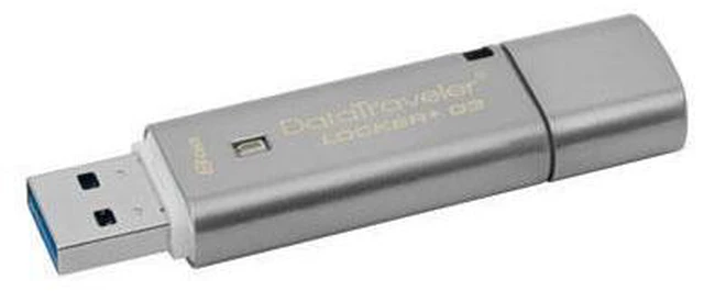 Main image of Kingston DTLPG3/8GB 8gb Usb 3.0 Datatraveler Lockr
