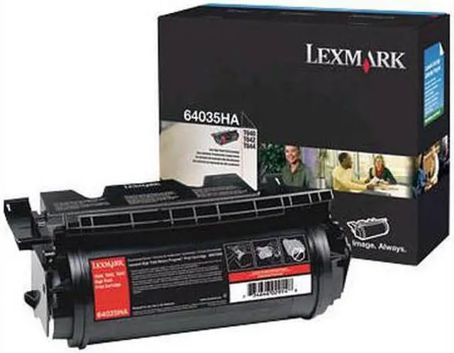 Main image of LEXMARK Toner Cartridge Black 21K For T640,T642 - 64035HA
