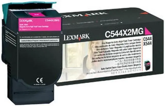 Main image of LEXMARK C544/X544 EXTRA HIGH MAG TONER - C544X2MG