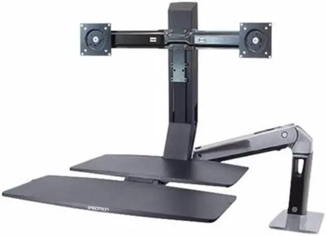 Main image of Ergotron Workfit-a Dual with Worksurface+ - Stand - 24-316-026