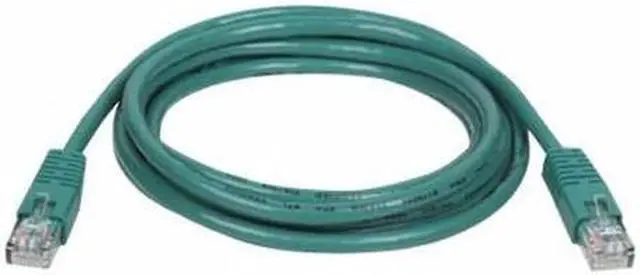 Main image of Tripp Lite Cat5e Cat5 Molded Patch Cable Rj45 M/M - Patch Cable - 14 Ft - Green - N002-014-GN