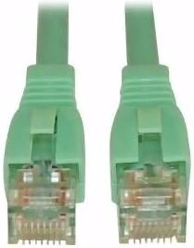 Main image of TRIPP LITE 20FT AUGMENTED CAT6 CAT6A SNAGLESS 10G PATCH CABLE RJ45 AQUA 20' - PATCH CABLE - 20 FT - AQUA