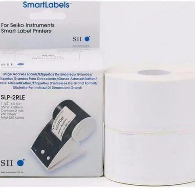 Main image of SEIKO SMART LABEL (EURO) WHITE ADDRESS - SLP-2RLE