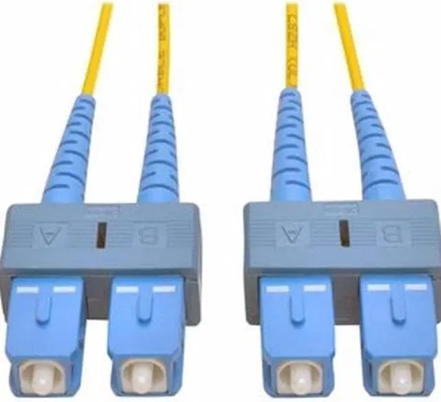 Main image of TRIPP LITE 1M DUPLEX SINGLEMODE 8.3/125 FIBER OPTIC PATCH CABLE SC/SC 3' 3FT 1 METER - PATCH CABLE - 3.3 FT - YELLOW