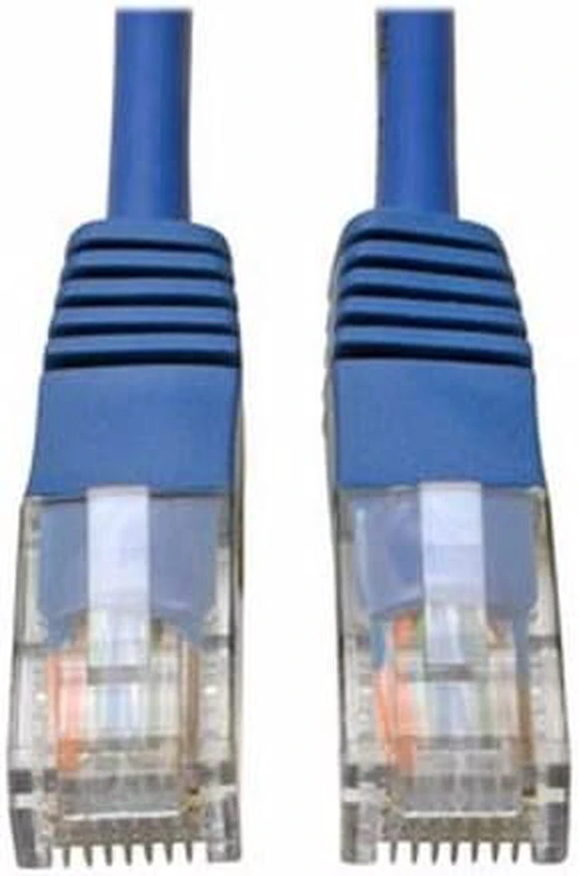 Main image of TRIPP LITE 100FT CAT5E / CAT5 350MHZ MOLDED PATCH CABLE RJ45 M/M BLUE 100' - PATCH CABLE - 100 FT - BLUE