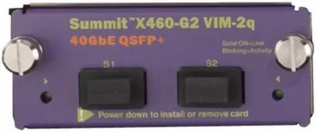 Main image of Extreme Networks Summit X460-G2 Series VIM-2q - Expansion module - 40 Gigab