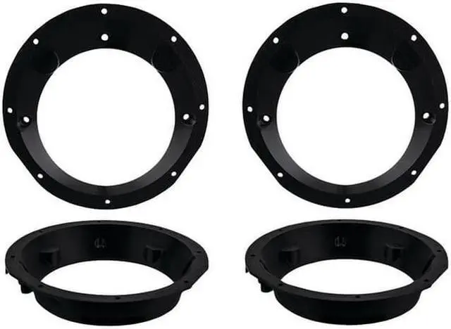 Alt view image 2 of 6 - Metra 82-9600 6" to 6.5" Speaker Adapter for Select 98-13 Harley Davidson (pair)