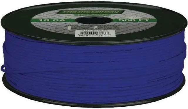 Main image of Install Bay Pwbl18500 18-Gauge Primary Wire, 500Ft ,Blue