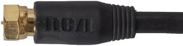 Main image of RG6 Coaxial Cable (6ft; Black) - VH606R