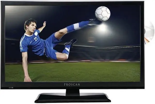Alt view image 3 of 10 - Proscan 24" 1080i LED TV/DVD COMBO – PLEDV2488A