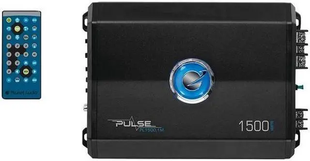 Alt view image 2 of 3 - Planet Audio PL1500.1M Pulse Series Monoblock Class AB Amp (1,500 Watts max)