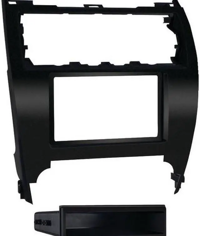 Alt view image 2 of 7 - Metra 99-8232B Single/Double DIN Stereo Dash Kit for 2012-up Toyota Camry