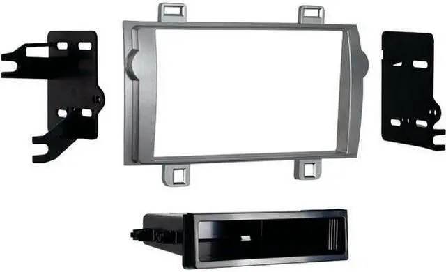 Alt view image 4 of 5 - METRA 99-8237S 2011 - 2012 Toyota Matrix Single DIN Installation Kit