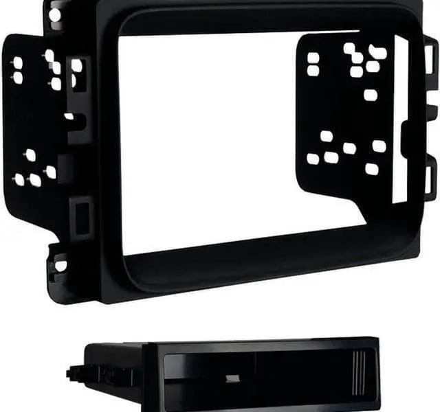 Alt view image 7 of 13 - Metra 99-6518B Single DIN Install Dash Kit for 2013-up Dodge Ram Trucks