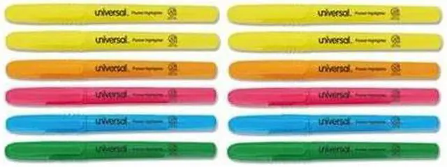 Main image of Universal Pocket Highlighters - UNV08857