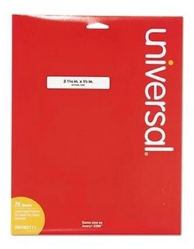 Main image of Universal Self-Adhesive Permanent File Folder Labels - UNV80111