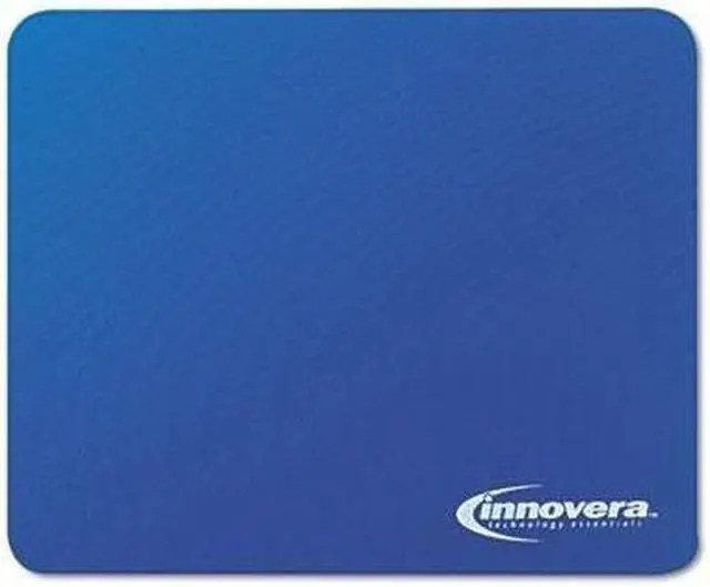Alt view image 2 of 9 - Innovera IVR52447 Blue Rubber Mouse Pad