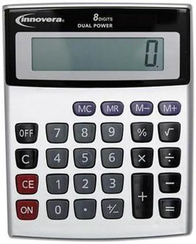 Main image of Innovera 15925 Portable Minidesk Calculator - IVR15927