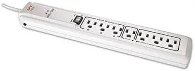 Main image of APC P7GB APC Power-Saving Essential SurgeArrest Surge Protector APWP7GB APW P7GB