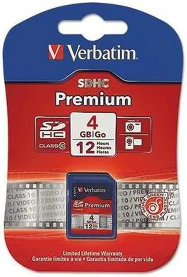 Alt view image 2 of 3 - Verbatim 96171, Verbatim Premium SDHC Cards, VER96171, VER 96171