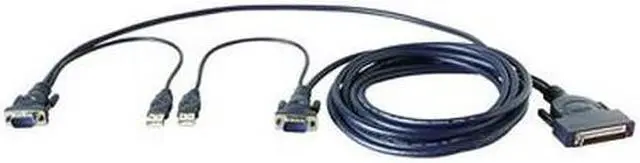 Alt view image 3 of 6 - BELKIN OMNIVIEW ENTERPRISE SERIES - KEYBOARD / VIDEO / MOUSE (KVM) CABLE - 4 PIN