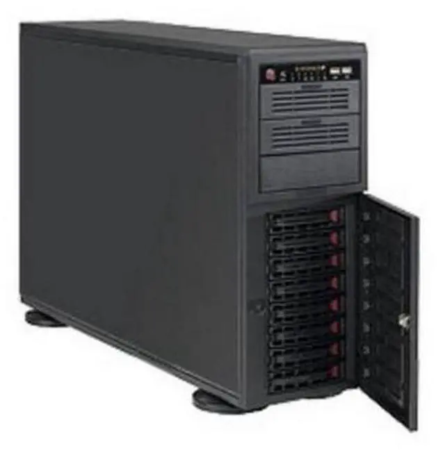 Alt view image 2 of 3 - Supermicro CSE-743TQ-1200B Chassis