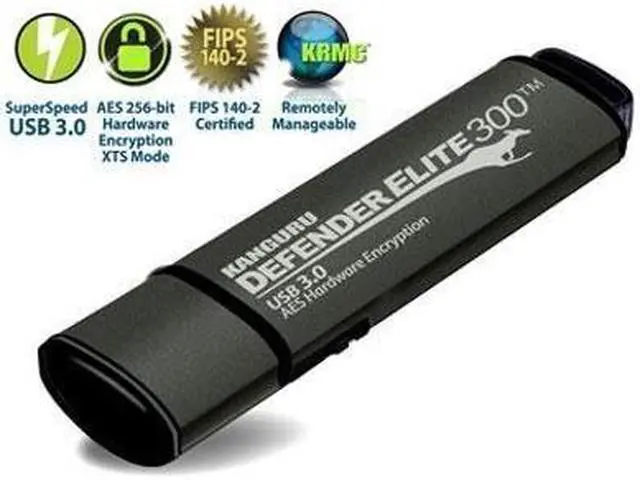 Alt view image 2 of 19 - KANGURU KDFE300-64G 64GB DEFENDER ELITE 300 FLASH