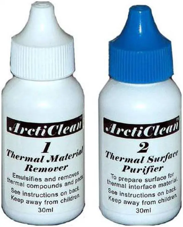 Main image of Arctic Silver ArctiClean 60ml Kit Thermal Grease Remover & Purifier