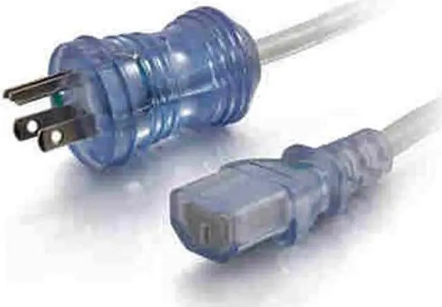 Alt view image 2 of 9 - C2G Power Cord - Power Nema 5-15-P - Male - Power Iec 320 En 60320 C13 - Female - 15