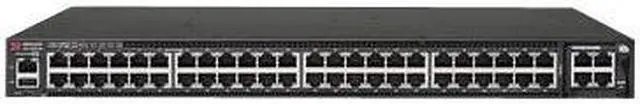 Alt view image 3 of 5 - Brocade ICX7450-48-E Icx 7450-48 - Switch - L3 - Managed - 48 X 10/100/1000 + 4 X 10 Gigabit Sfp+ - Rack-Mountable