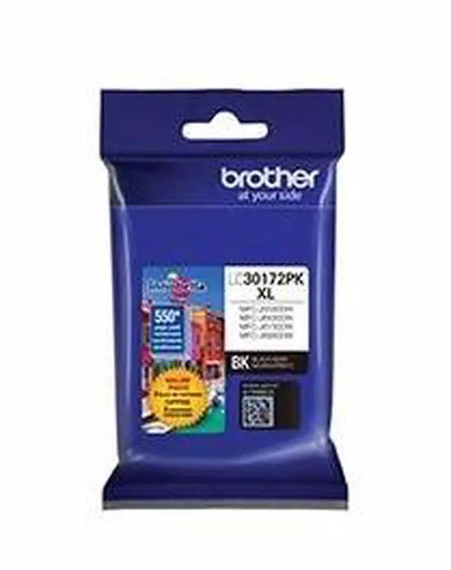 Alt view image 2 of 13 - Brother LC30172PK High Yield Ink Cartridge - Dual Pack - Black