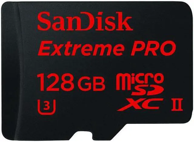 Main image of SanDisk Extreme Pro 128GB microSDXC Class 10 UHS-II U-3 Card w/USB 3.0 Reader