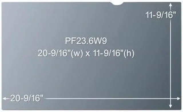 Alt view image 2 of 11 - 3M 23.6 WIDESCREEN PRIVACY FILTER