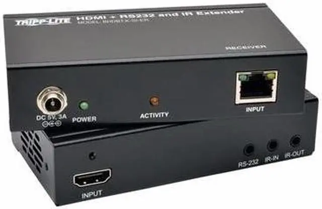 Alt view image 2 of 14 - Tripp Lite BHDBT-K-SI-ER HDBaseT HDMI Over Cat5e/6/6a Extender Kit with Serial and IR Control, 1080p, Up to 500-ft. (150M)