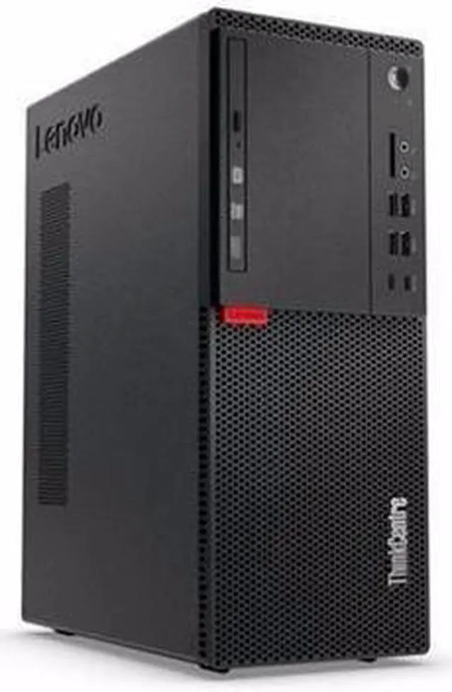 Alt view image 7 of 10 - Lenovo ThinkCentre M710t 10M9000MUS Desktop Computer - Intel Core i5 (7th Gen) i5-7400 3 GHz - 8 GB DDR4 SDRAM - 512 GB SSD - Windows 10 Pro 64-bit (English) - Tower - Black