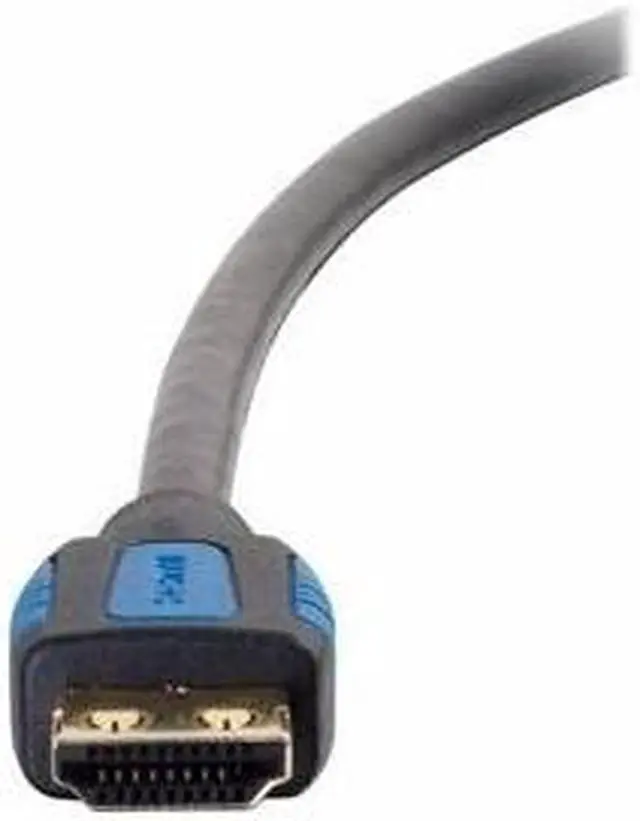 Alt view image 6 of 14 - C2G 29677 4K UHD High Speed HDMI Cable (60Hz) with Gripping Connectors, Black (6 Feet, 1.82 Meters)