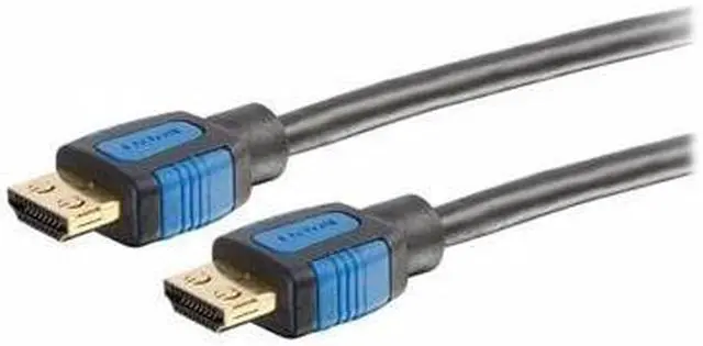 Alt view image 2 of 11 - C2G 29679 4K UHD High Speed HDMI Cable (60Hz) with Gripping Connectors, Black (12 Feet, 3.65 Meters)