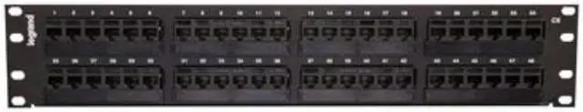 Alt view image 2 of 15 - C2G 37200 48-PORT CAT6 110-TYPE PATCH PANEL