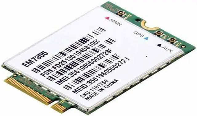 Alt view image 6 of 7 - lenovo 0C52886 ThinkPad Gobi 5000 Mobile Broadband