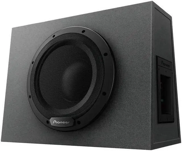 Alt view image 4 of 11 - Pioneer TS-WX1010A 10” Sealed enclosure active subwoofer with built-in amplifier TSWX1010A