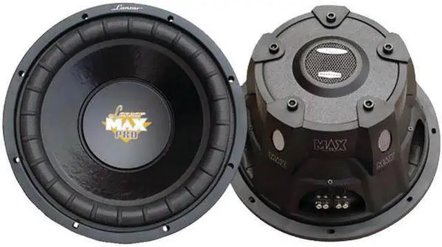 Alt view image 8 of 18 - Lanzar MAXP64 Max Pro 6.5 Inch 600 Watt Power 4 Ohm Car Subwoofer Audio System