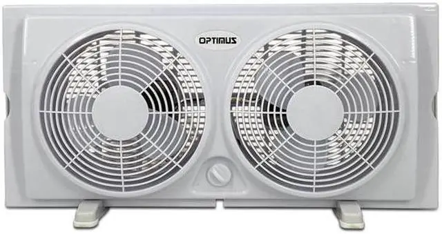 Alt view image 2 of 18 - Optimus F-5280 Twin Window Fan